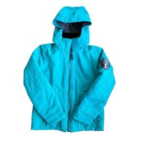 ✨Obermeyer Blake Youth
Ski Jacket Small Turquoise Insulated Snow Ski Coat SZ S✨